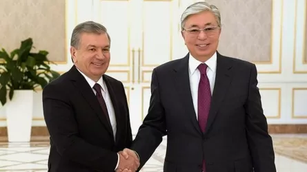 Токаев встретил президента Узбекистана  