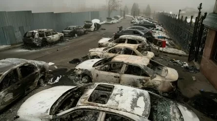 567 млн тенге выплатили за поврежденные в Алматы в ходе январских событий авто