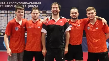 Карагандинский клуб выиграл третий тур чемпионата Казахстана по настольному теннису