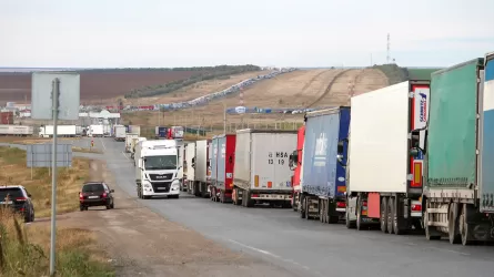 Казахстанцам сделали "зеленый коридор" на границе с Россией для беспрепятственного проезда 