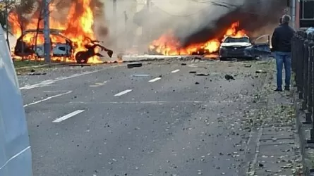 В центре Киева прогремели взрывы