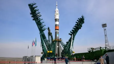 На Байконуре подготовили к старту ракету с грузовым кораблем "Прогресс МС-21"