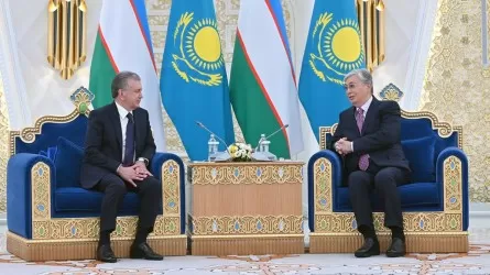Мемлекет басшысы Өзбекстан Президенті Шавкат Мирзиёевпен кездесті