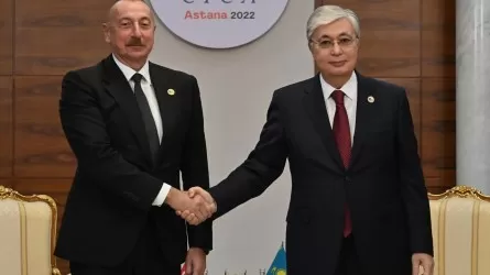 Мемлекет басшысы Әзербайжан Президенті Ильхам Әлиевпен кездесті