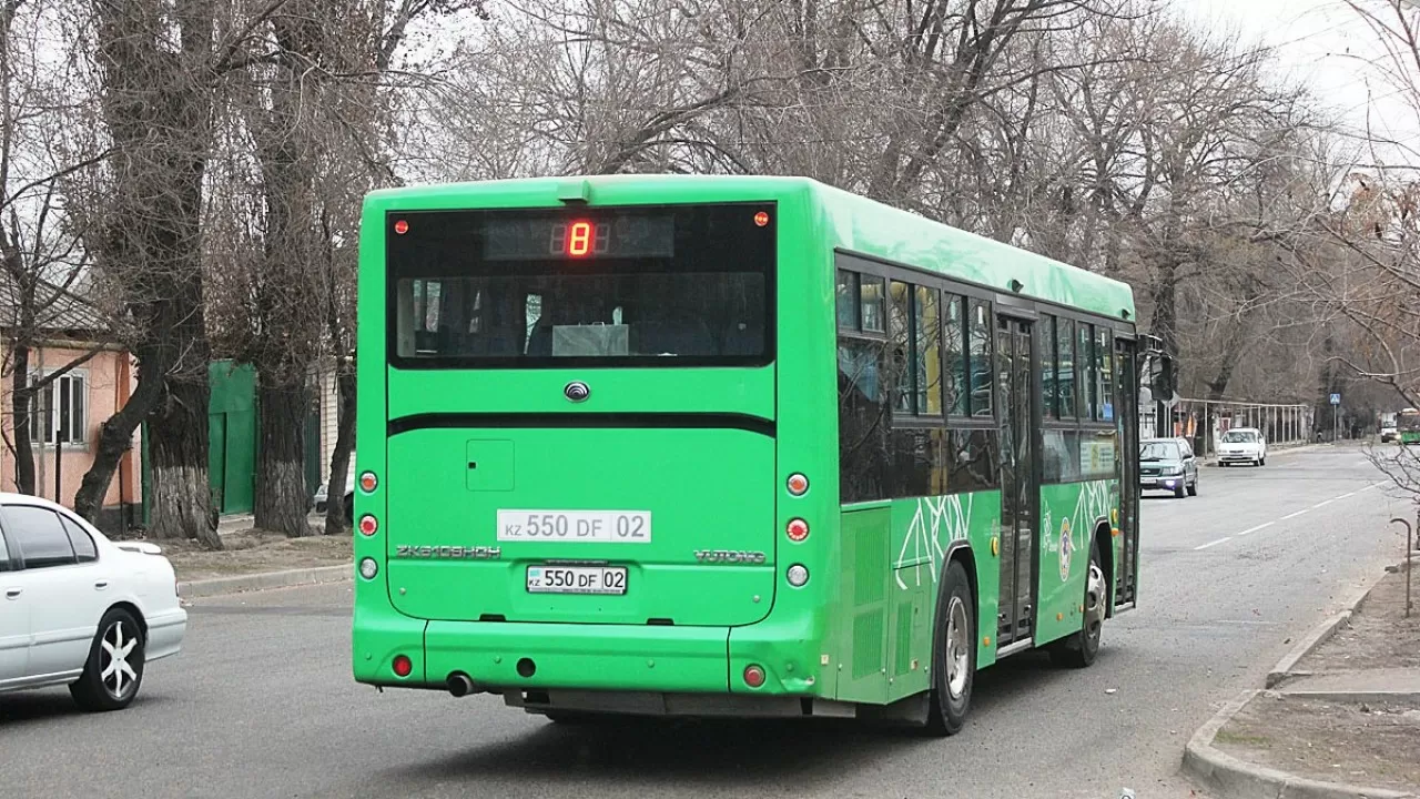 В Алматы восстановили схемы движения автобусов двух маршрутов