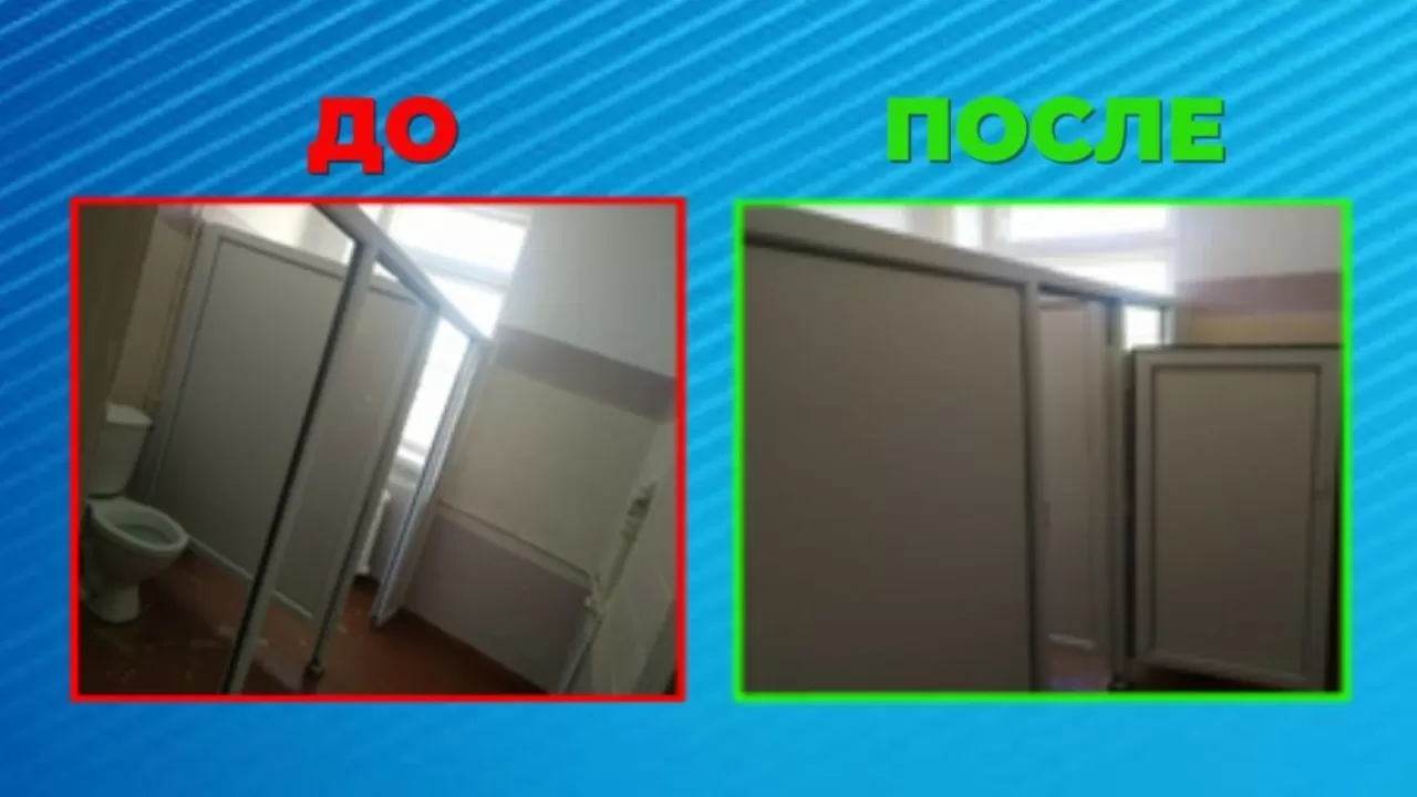 100 школьных туалетов отремонтировали в РК после жалоб детей