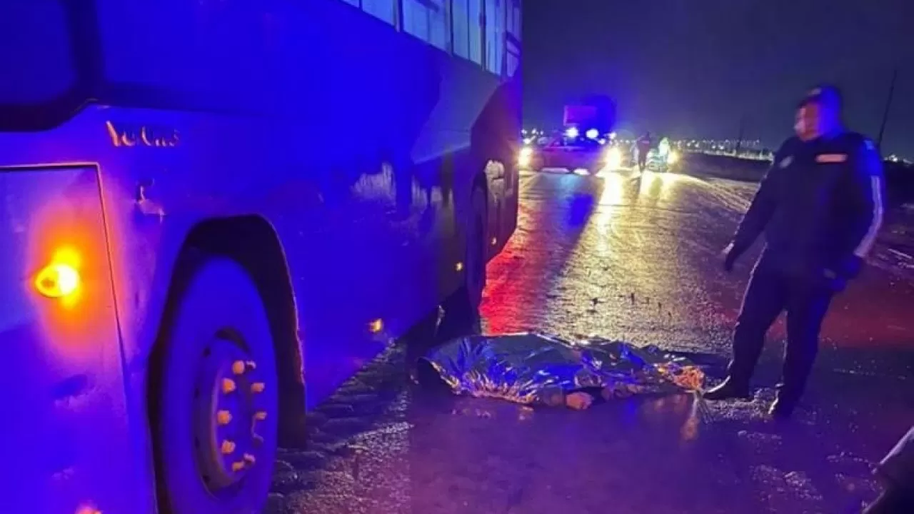 Атырау қаласында автобус қаққан жаяу жүргінші оқиға орнында мерт болды