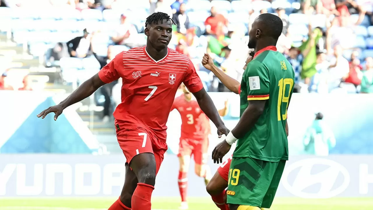 Швейцария победила Камерун на чемпионате мира по футболу