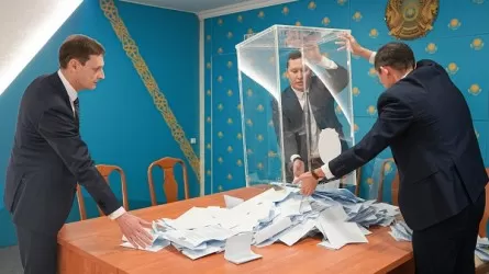 Как голосовали на выборах казахстанцы в России