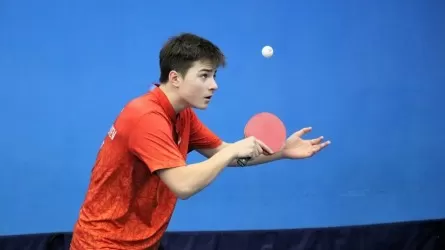 Алан Курмангалиев стал чемпионом международного турнира по настольному теннису  