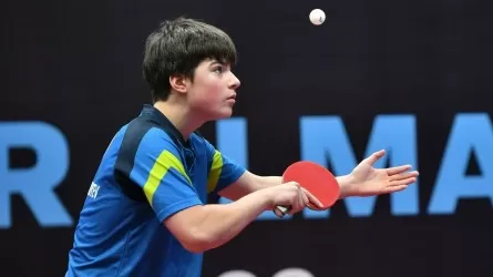 Казахстанец стал чемпионом на турнире по настольному теннису WTT 