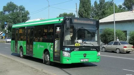 В Алматы изменились схемы движения по трем автобусным маршрутам