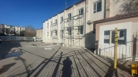 Железная лестница, упавшая с ремонтного участка, убила женщину в Кызылординской области