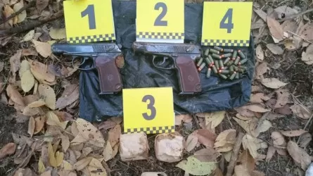 Дети нашли оружие и боеприпасы в Талдыкоргане