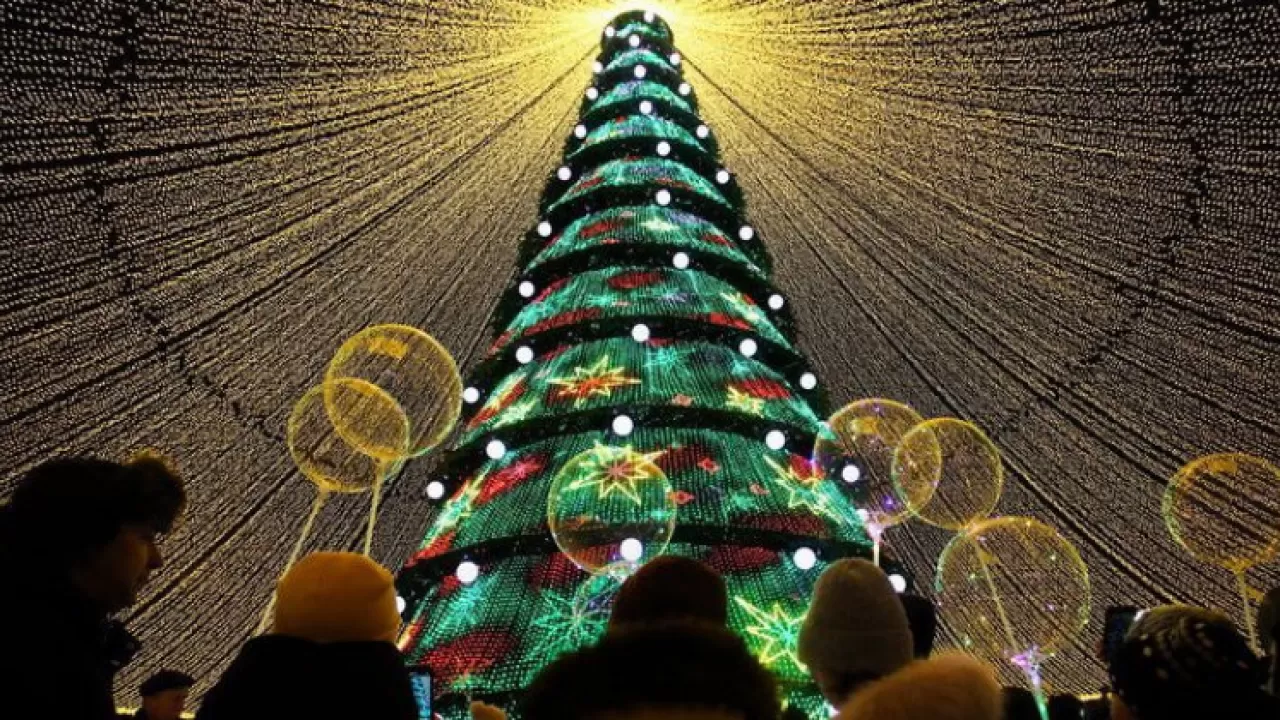 19 декабря в Астане зажгут главную елку страны