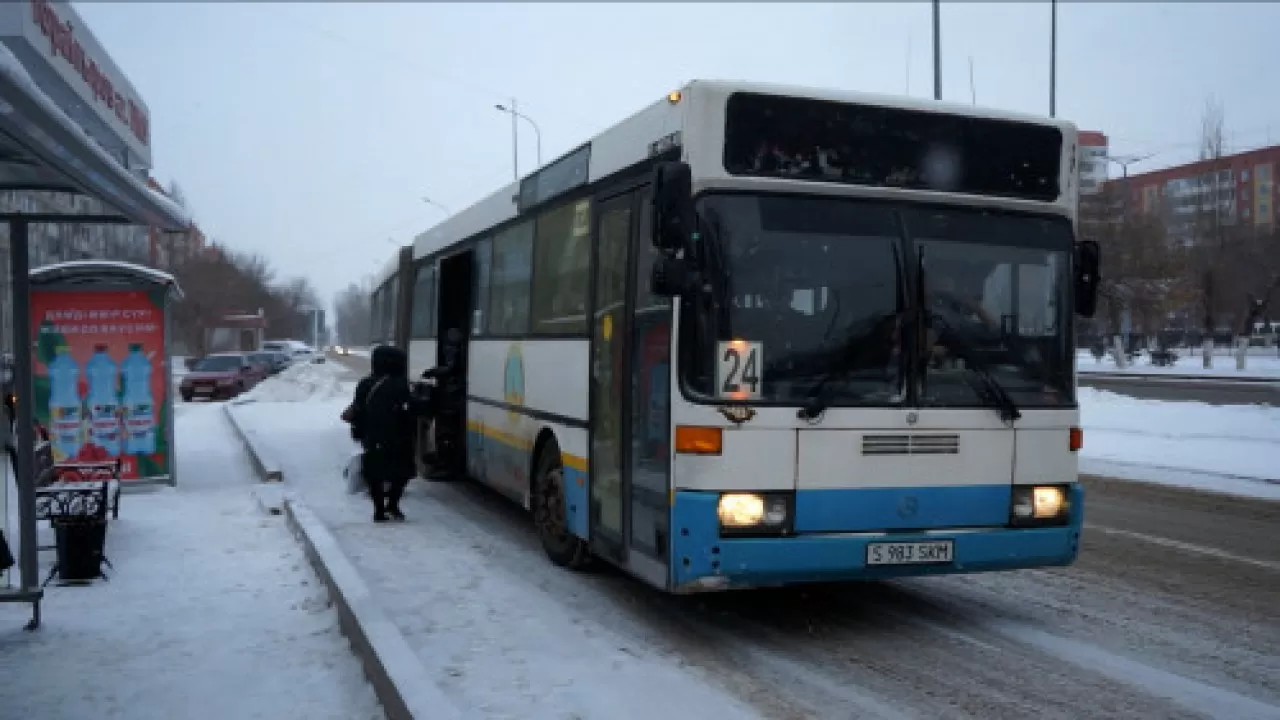 Павлодарда қоғамдық көлік жүргізушілері жұмысқа шықпай қойды