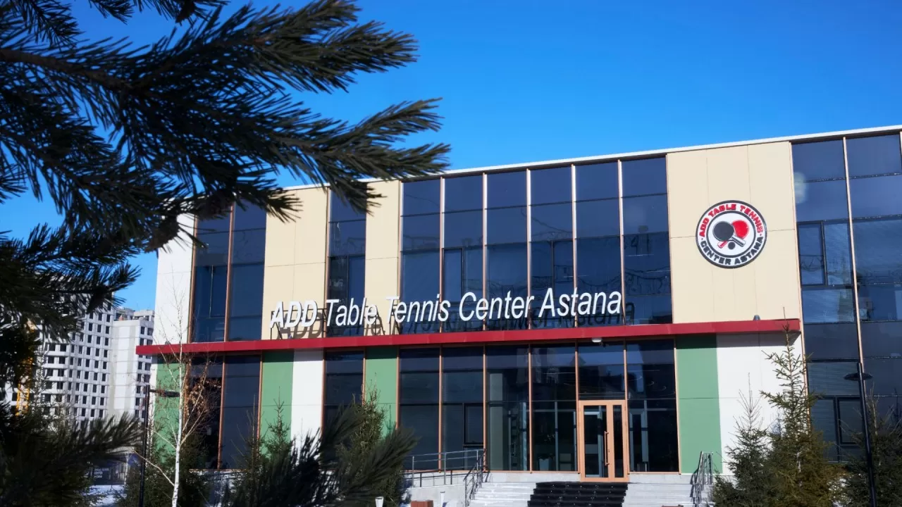 В Астане открылся Центр настольного тенниса ADD TABLE TENNIS CENTER ASTANA