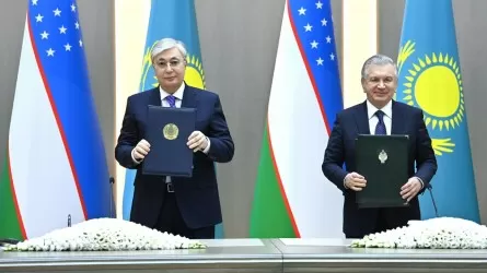 Президенты Казахстана и Узбекистана подписали договор о демаркации границы