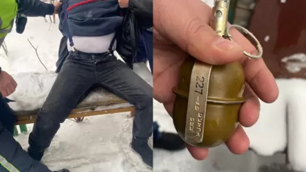 В Павлодаре мужчина угрожал взорвать гранату