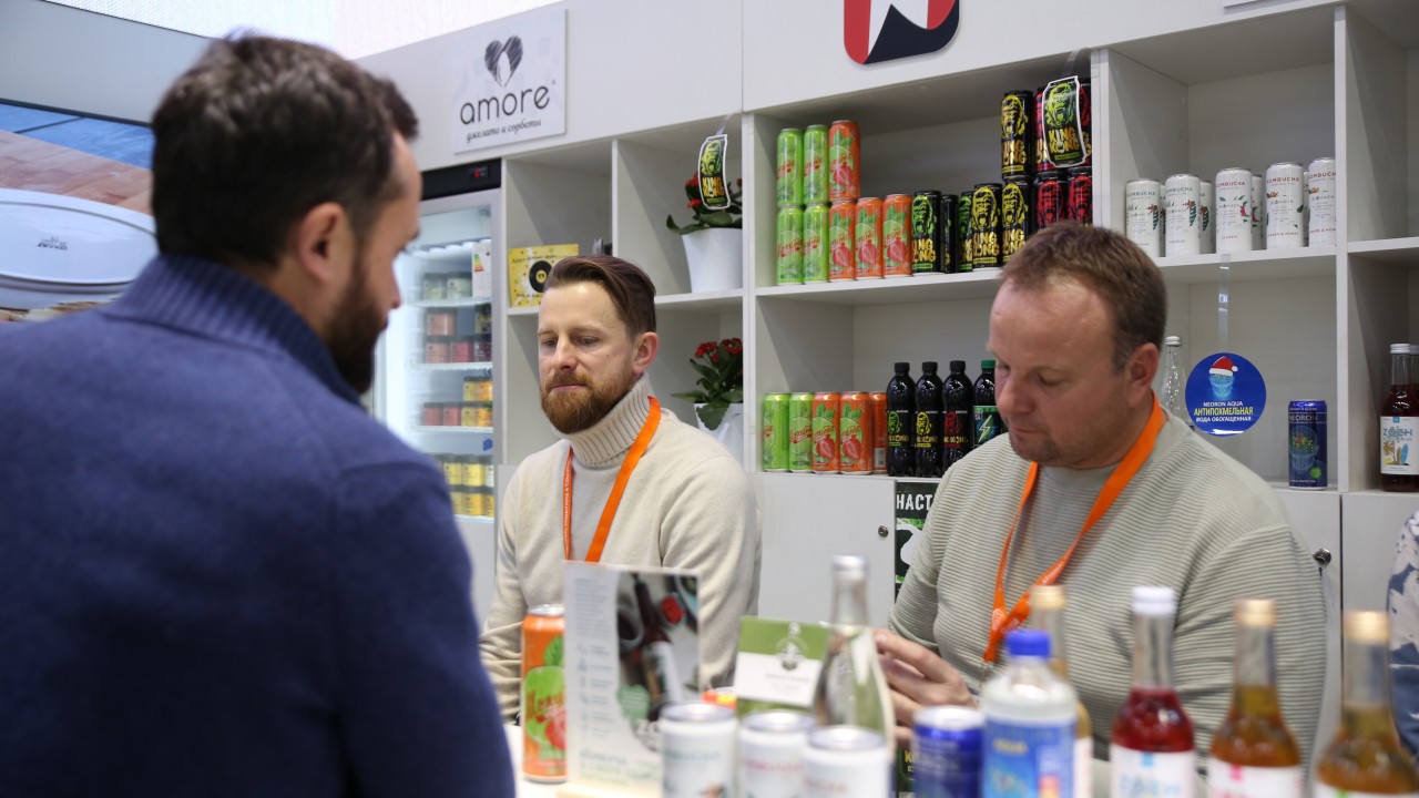 Московские производители безалкогольных напитков представили продукцию на FoodExpo Qazaqstan 2021 при поддержке АНО "МЭЦ" 