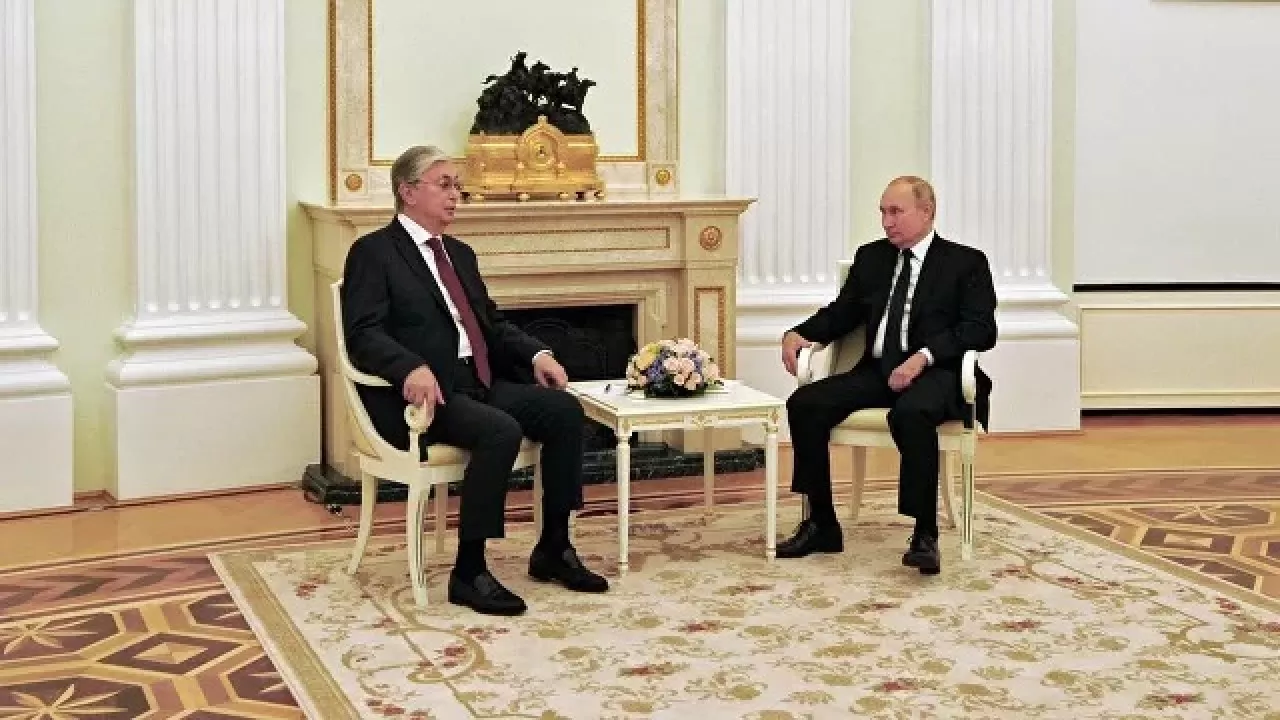 В Москве проходят переговоры Токаева и Путина