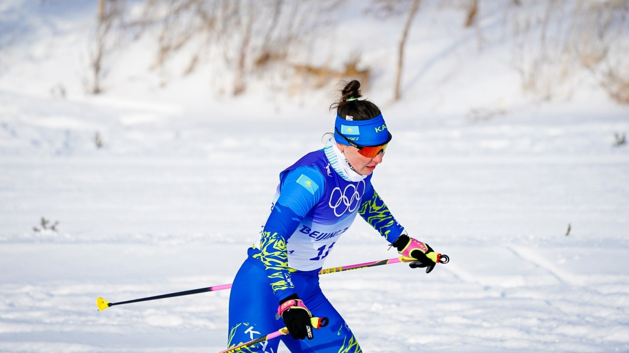 Казахстанские лыжницы выступили в эстафете на Олимпийских играх в Пекине