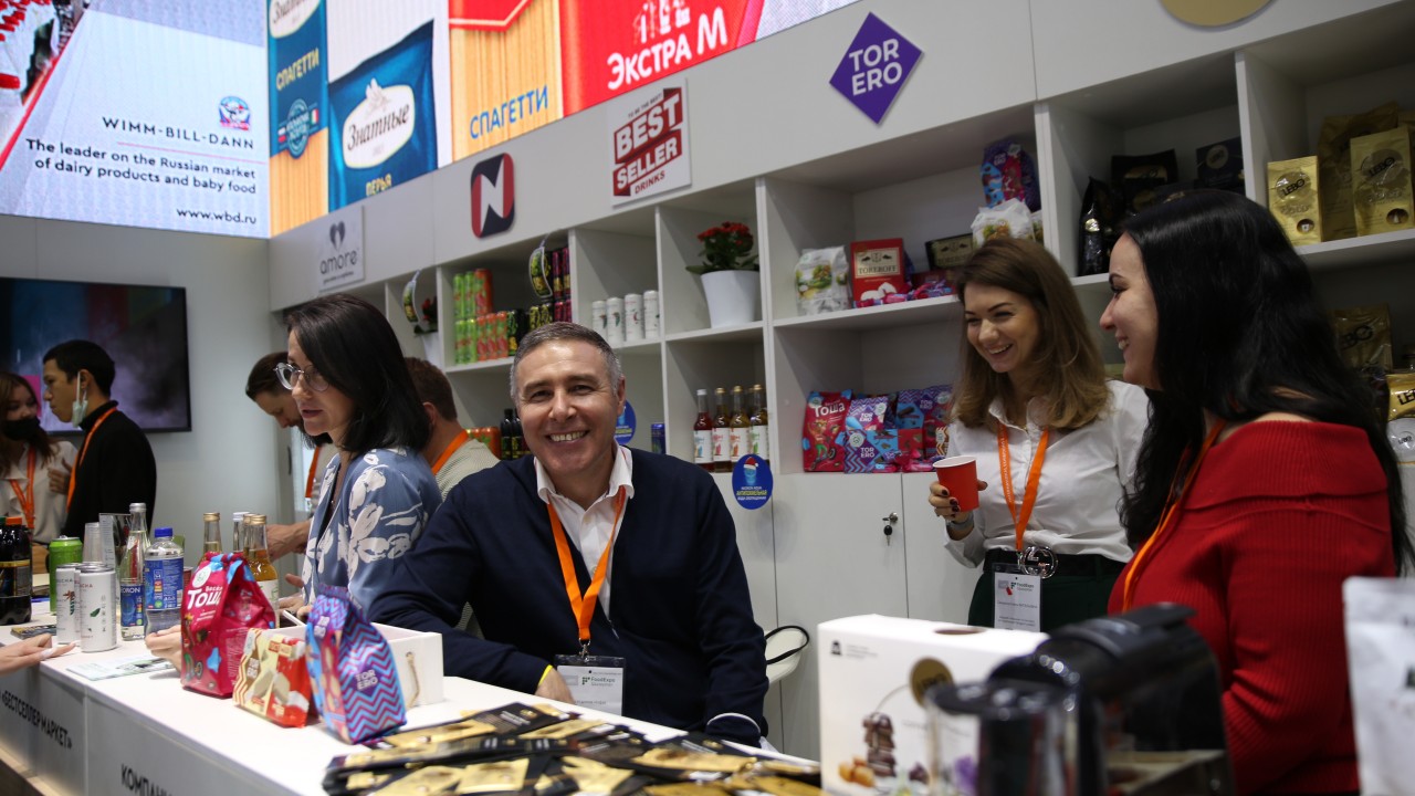 "ТОРЕРО" и "АМОРЕ" представили продукцию в рамках выставки FoodExpo Qazaqstan 2021 при поддержке Московского экспортного центра 