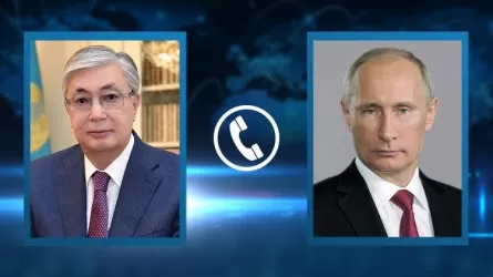 Касым-Жомарт Токаев обсудил с Владимиром Путиным ситуацию вокруг Украины