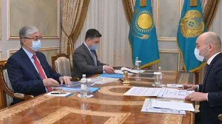 Глава государства принял министра национальной экономики Алибека Куантырова