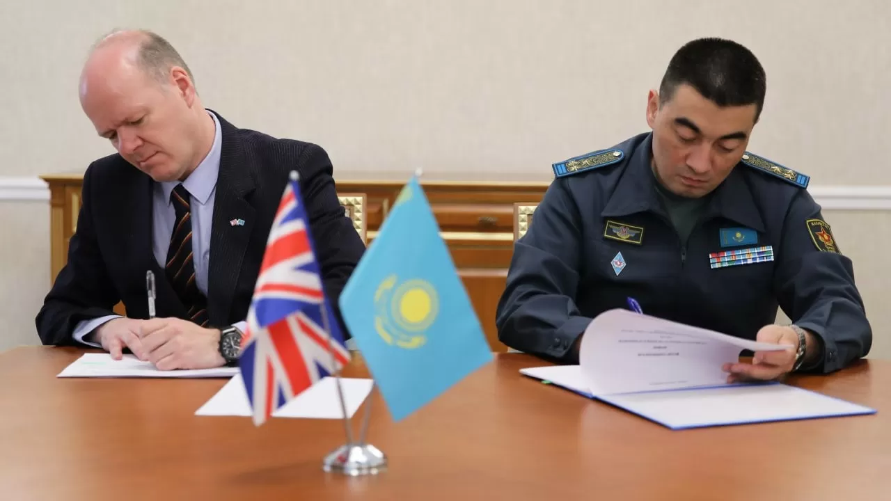 Минобороны Казахстана и Великобритании подписали план сотрудничества на 2022-2023 годы