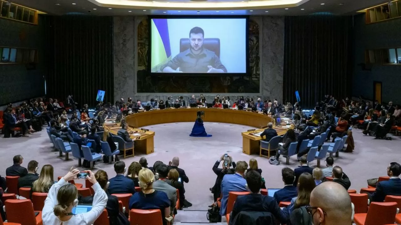 Зеленский выступил на Совбезе ООН с громкими заявлениями