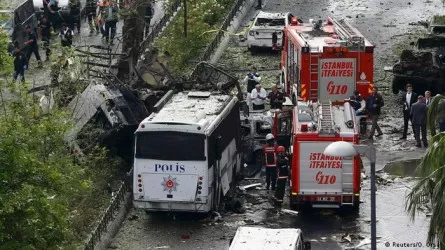 Взрыв прогремел в турецком Стамбуле