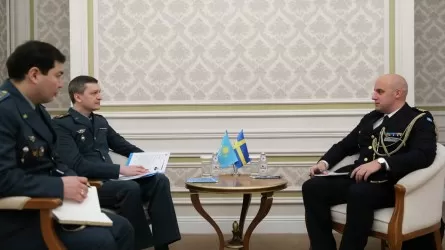 В минобороны обсудили военное сотрудничество Казахстана и Швеции 