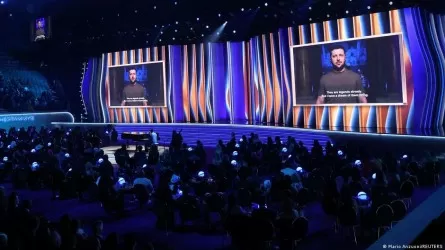 Украина президенті Grammy сыйлығын тапсыру салтанатында сөз сөйледі 