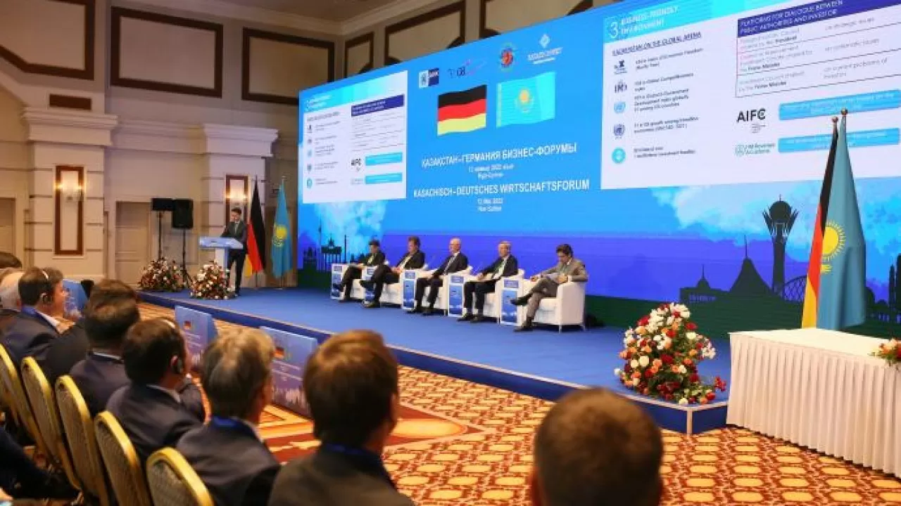 Kazakh, German Companies Sign $200 Million in Agreements at Business Forum in Nur-Sultan