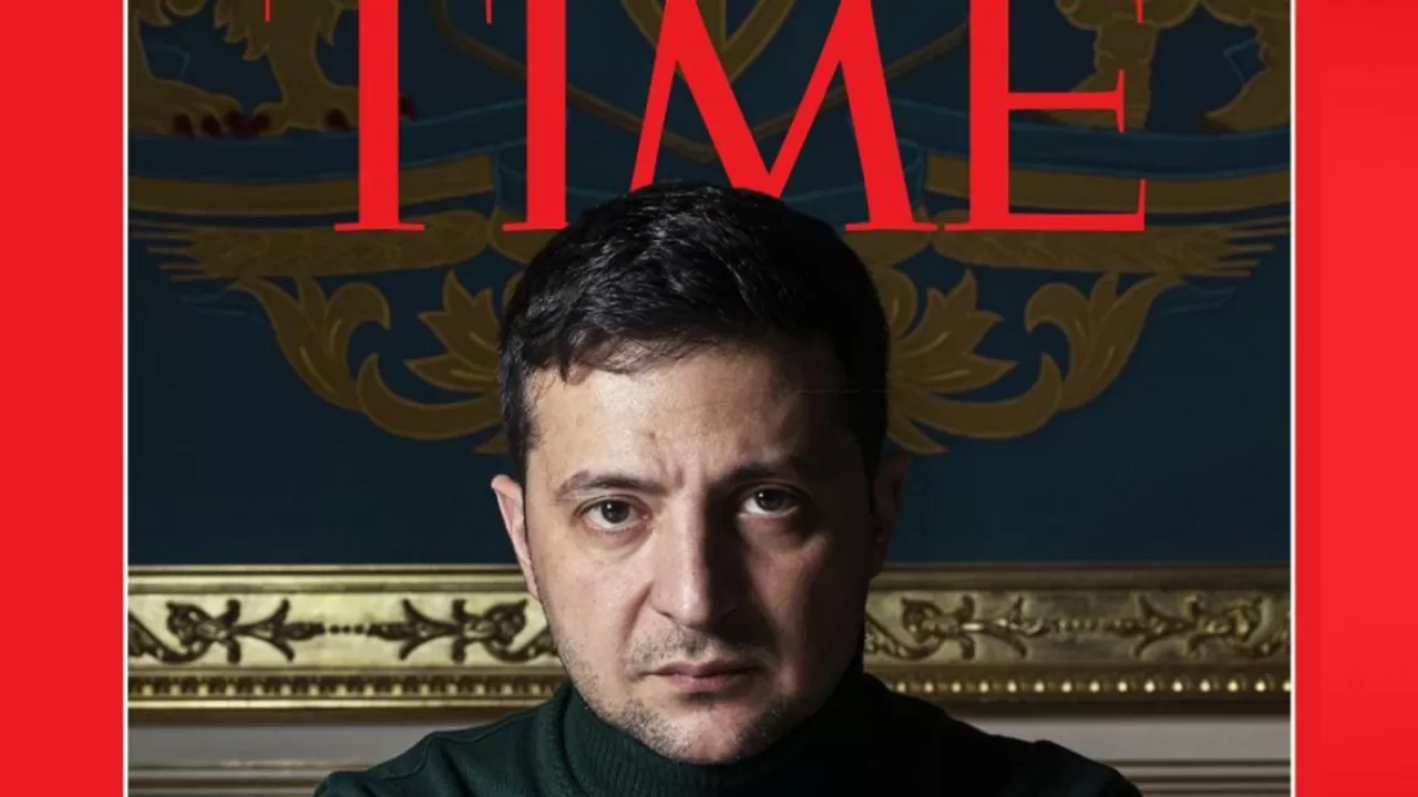 Зеленский стал самым влиятельным человеком года по версии читателей Time