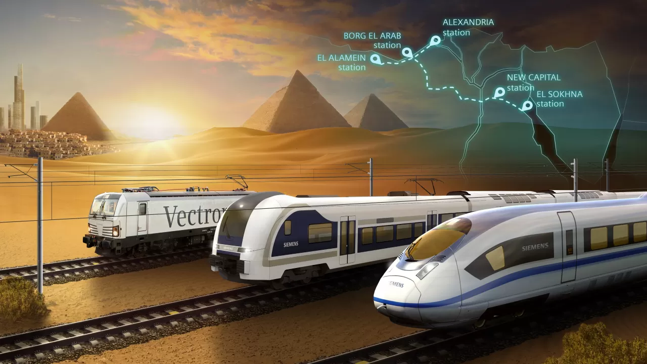Siemens реализует в Египте масштабный железнодорожный проект