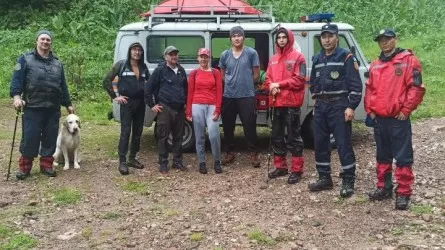 Спасатели спасли иностранных туристов в горах Алматы