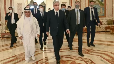 Президент Казахстана встретился с президентом ОАЭ шейхом Мухаммедом бен Заидом Аль Нахаяном