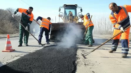 Сезон ремонта дорог начался в Алматы