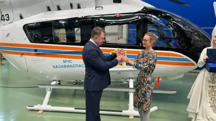 Новый вертолет купили казахстанским спасателям