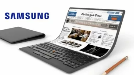 Samsung запатентовала "рулонный" ноутбук со скручиваемым дисплеем