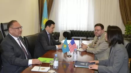 О чем говорили на встрече в МИД Казахстана с ВПД США