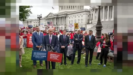 В США начались протесты против оружейного лобби