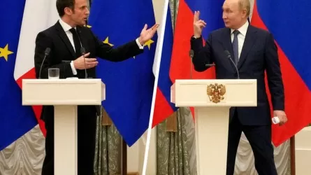О чем говорили Путин и Макрон