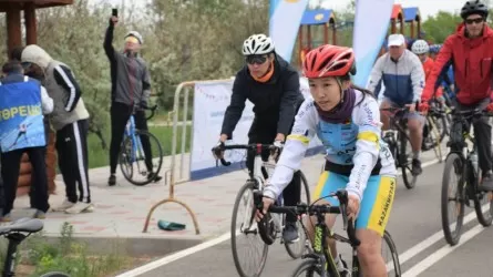 Елордада өткен бұқаралық велошеруге 500-ге жуық адам қатысты