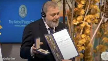 Главред "Новой Газеты" продал на аукционе Нобелевскую премию за 100 млн долларов