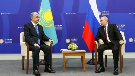 О чем говорили на встрече Касым-Жомарт Токаев с Владимиром Путиным 