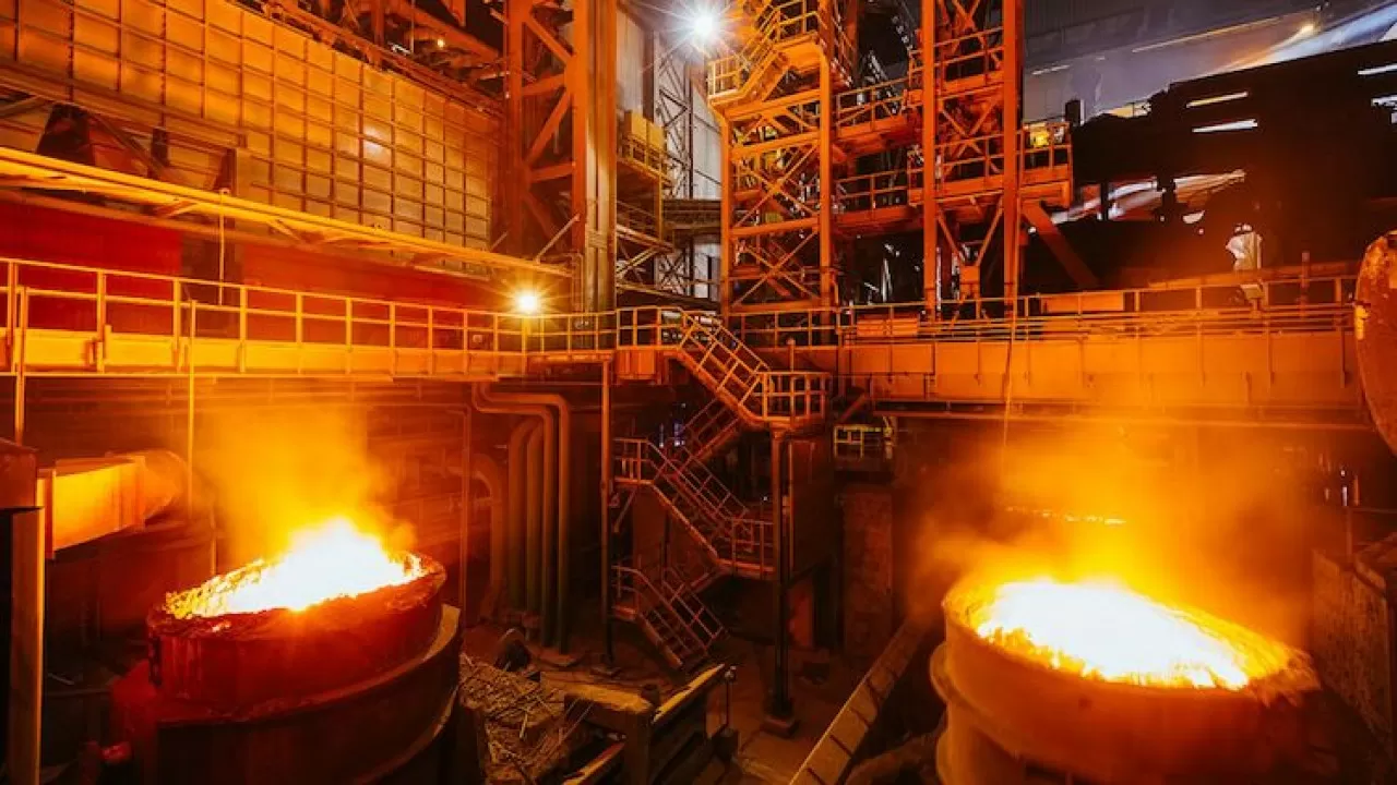 Производство стали в Казахстане в I полугодии уменьшилось на 1,5% 