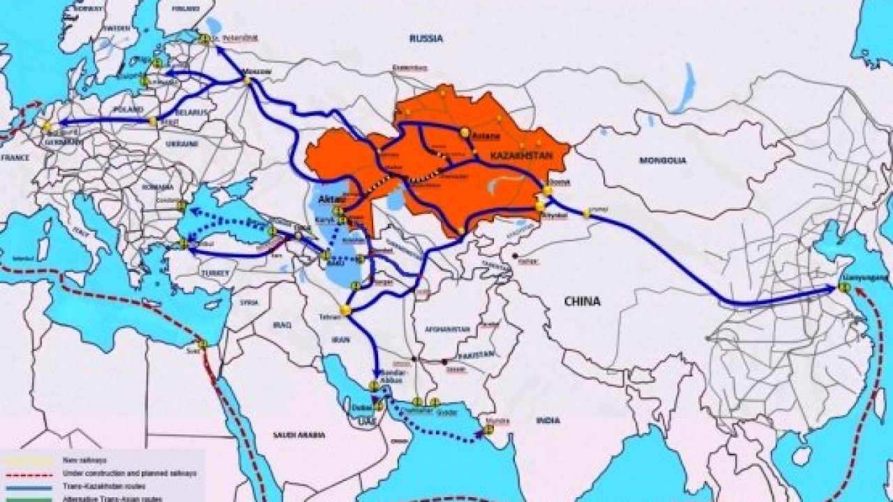 Железные дороги азии. Транспортные коридоры в средней Азии. Карта железных дорог Китай-Казахстан-Узбекистан. Железная дорога шелковый путь Китай-Европа. Железной дороги «Мазари-Шариф — Кабул — Пешавар».